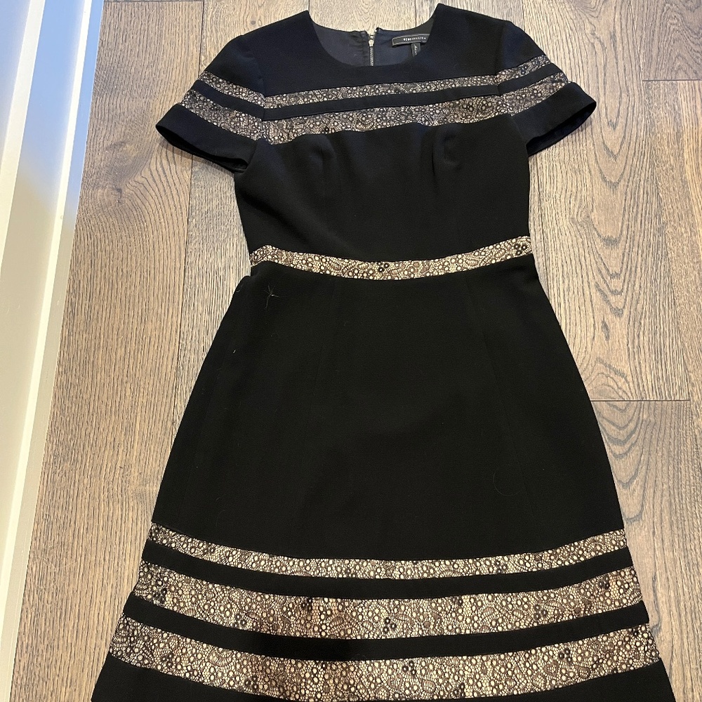 BCBG black cocktail dress